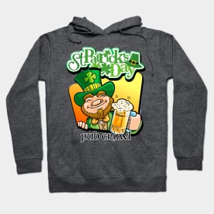 St. Patricks Day Pub Crawl Hoodie